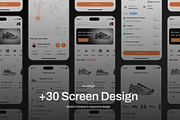 FootWise - Ecommerce Mobile UI KIT, an UI Kit Template by Odama (Thumbnail 8 of 12)