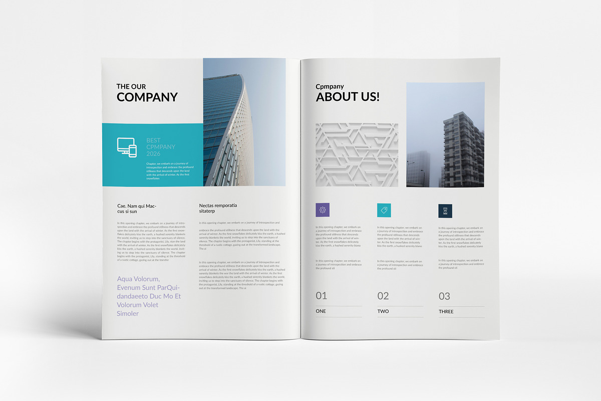 Company Profile Template I Canva, a Brochure Template by PixWork (Photo 2 of 9)