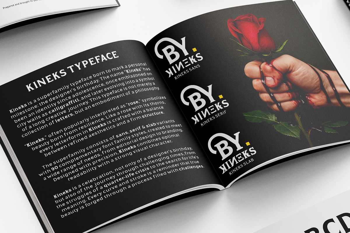 Kineks | Neo-Grotesque Typeface, a Sans Serif Font by By Kineks (Photo 2 of 10)