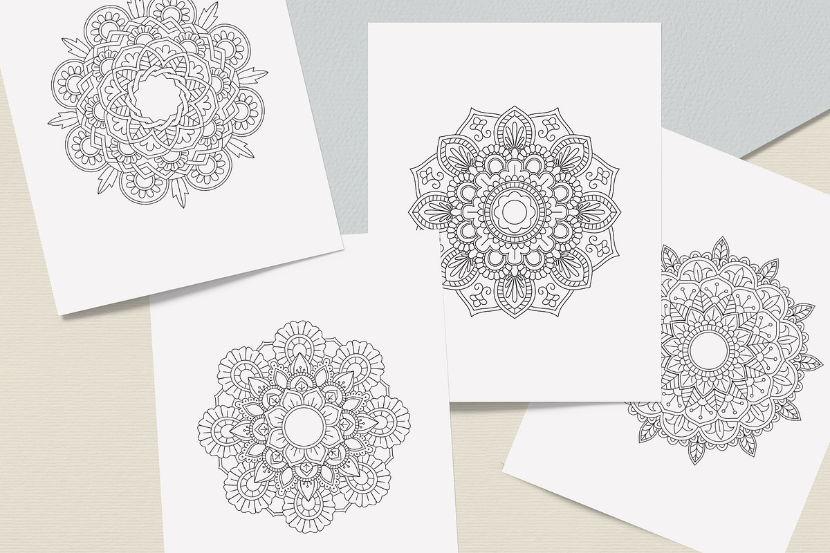 Mandala Coloring Book, a Graphic by MISTstudioDesign (Photo 5 of 8)