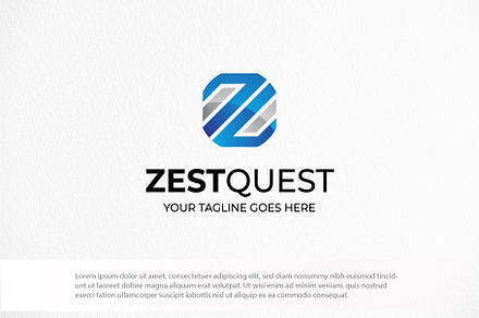 ZestQuest | Z Alphabet Logo