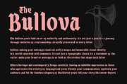 The Bullova Blackletter Fonts, a Blackletter Font by Angin Studio (Thumbnail 2 of 18)