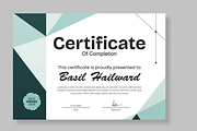Certificate Design Layout, a Stationery Template by MightyDesign (Thumbnail 2 of 6)