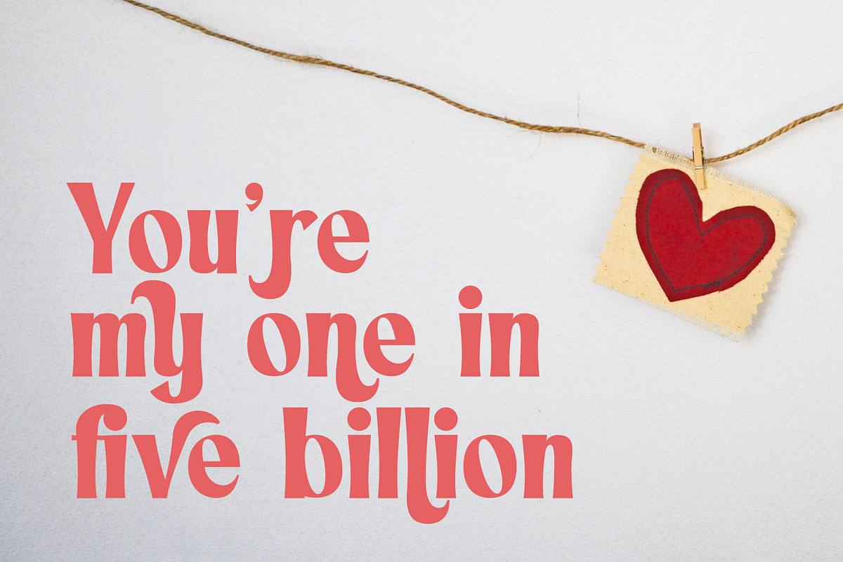 Lovekiss, a Serif Font by yumnatype (Photo 3 of 10)