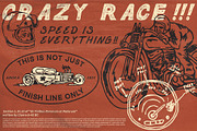 Vintage Motorcycle BRONX !!!, an Object Illustration by AROKA (Thumbnail 10 of 11)