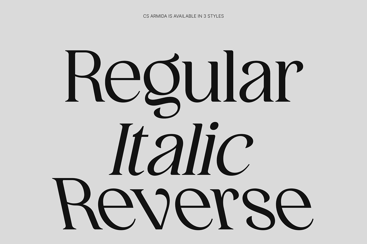 CS Armida – Elegant Serif Font, a Serif Font by Craft Supply Co. (Photo 3 of 8)