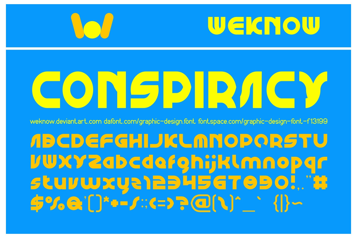 graphic design font preview 3