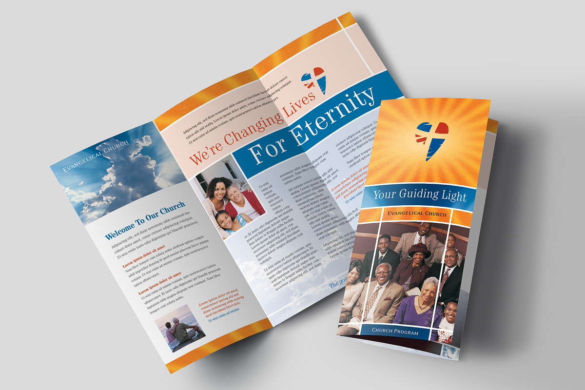 Church Brochure Template, a Brochure Template by StockLayouts (Photo 1 of 4)