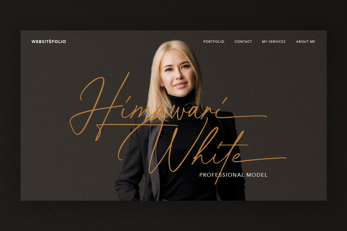 Donna Smith - Stylish Signature, a Script Font by Sarid Ezra (Photo 7 of 10)