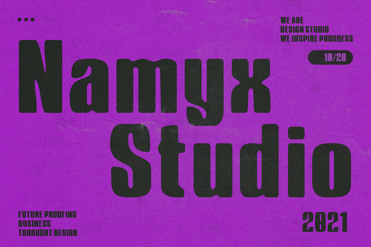 Heroxy Display Font, a Sans Serif Font by Kulokale (Photo 9 of 10)