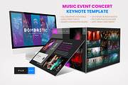 Music Event Concert Keynote, a Presentation Template by Art StoreID (Thumbnail 1 of 5)
