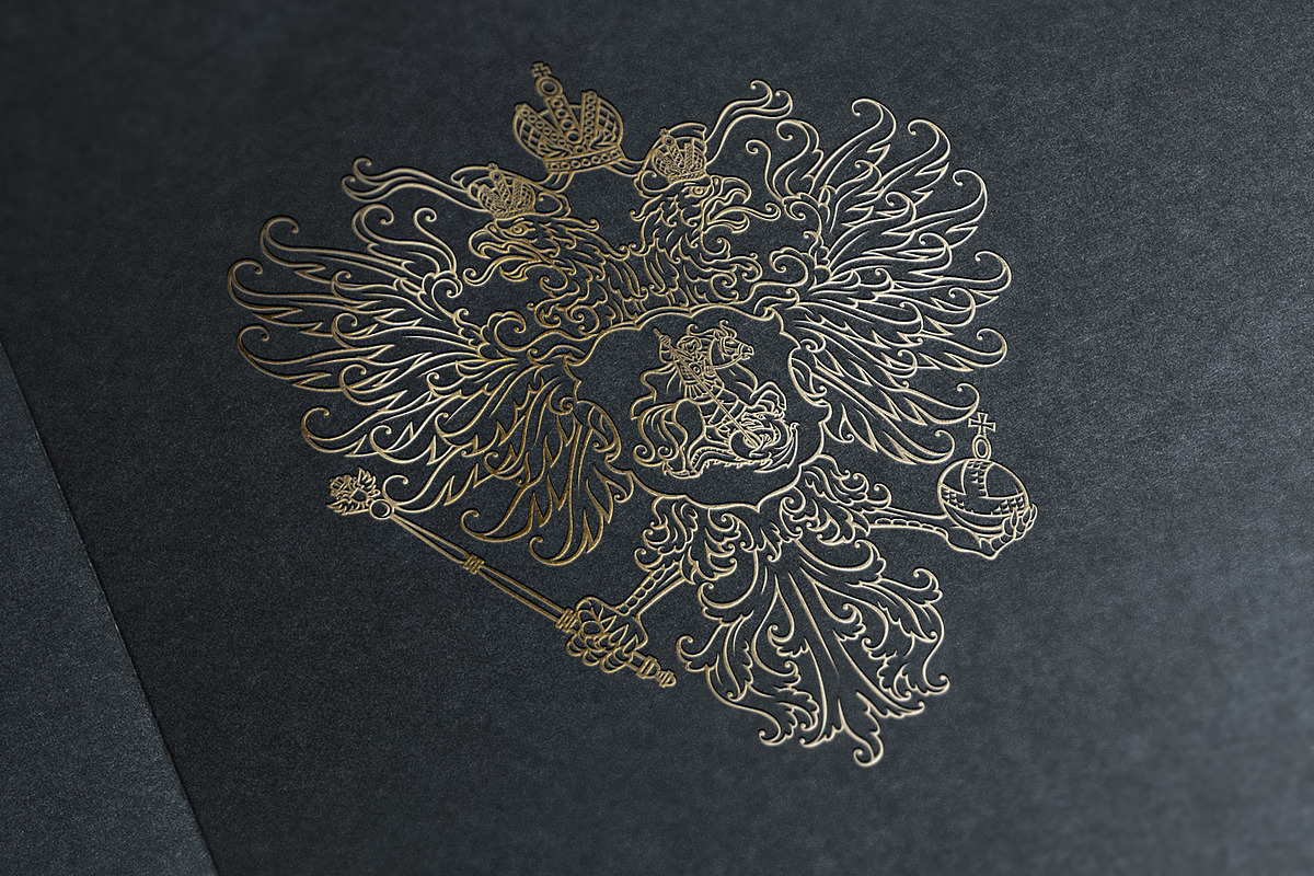 Russian Coat of Arms, a Background Graphic by inshader (Photo 2 of 5)