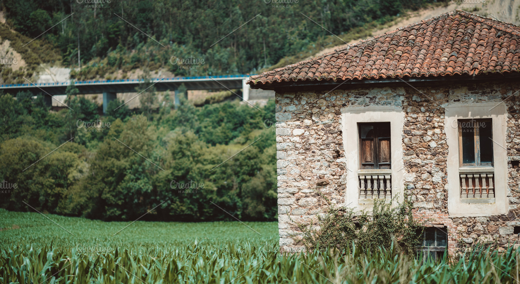 Rustic stone house in Asturias, an Architecture Photo by SkyNext