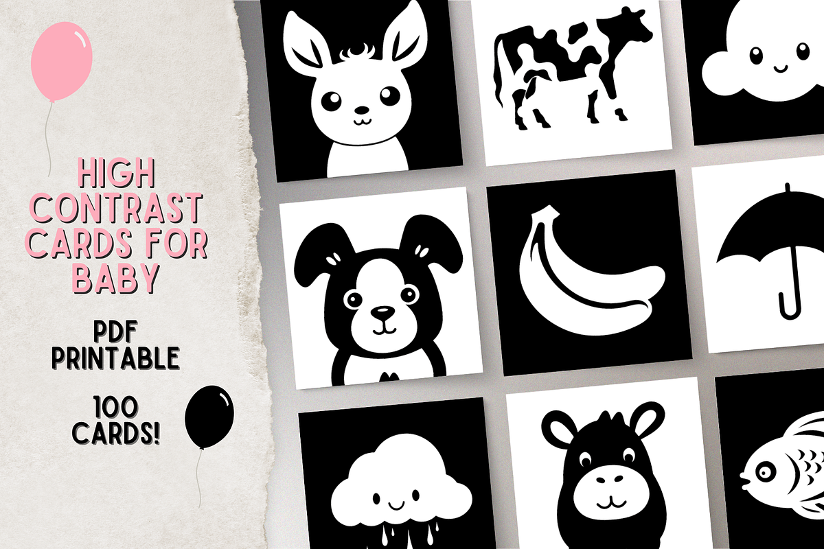 hight-contrast-cards-for-baby-vector-a-card-template-by-mkstudiolab-creative-market