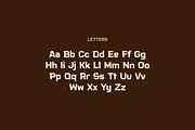 Baluarte Display Typeface, a Font by Tomas Castiglioni (Thumbnail 4 of 15)