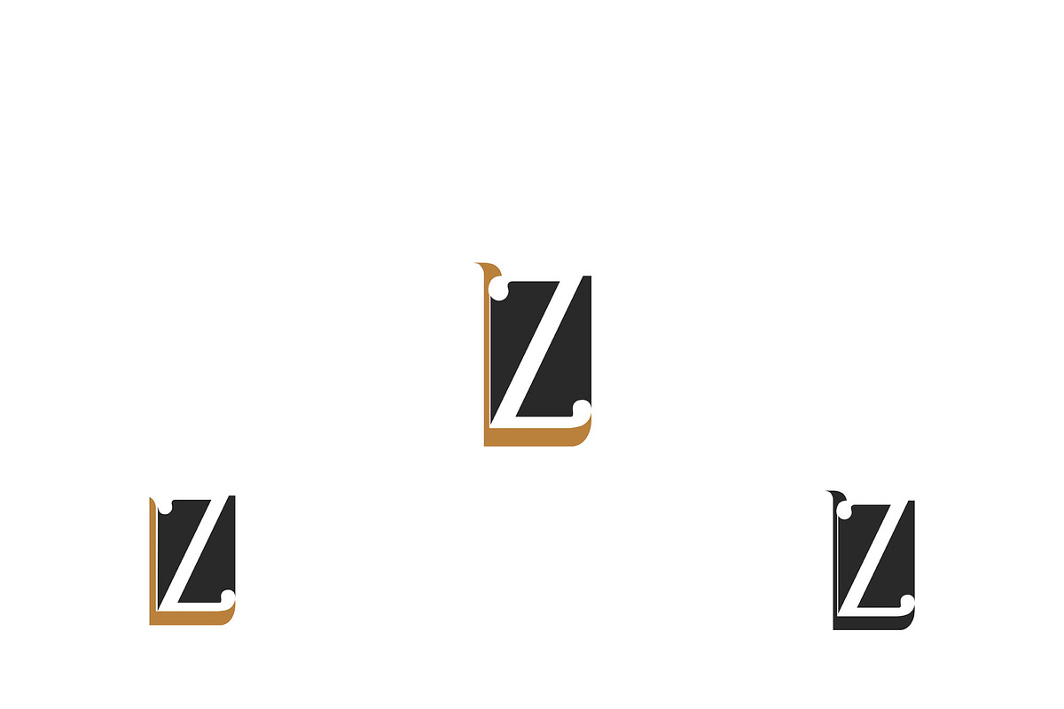 Alphabet letters logo LZ, ZL, a Branding & Logo Template by mrshamsjaman