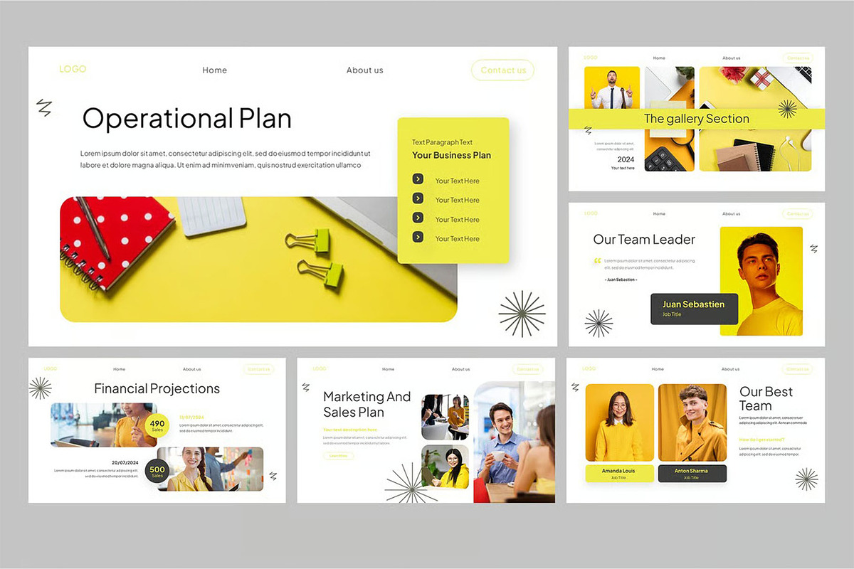 Business Plan Google Slides, PPoint preview 2