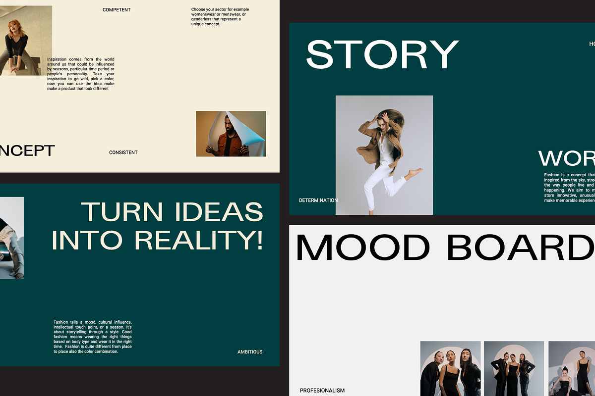 Fashion Minimalist Powerpoint, a Presentation Template by Rocket Template (Photo 8 of 10)