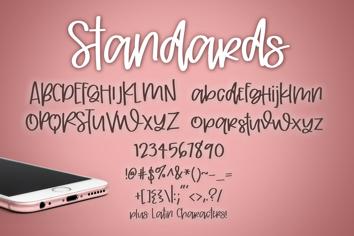 After Eight Font preview 2