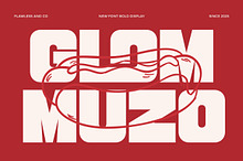 Glommuzo - Bold Display Font