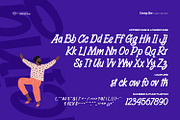 Dancing Slime - Funky Line Font, a Script Font by ikiiko (Thumbnail 6 of 7)