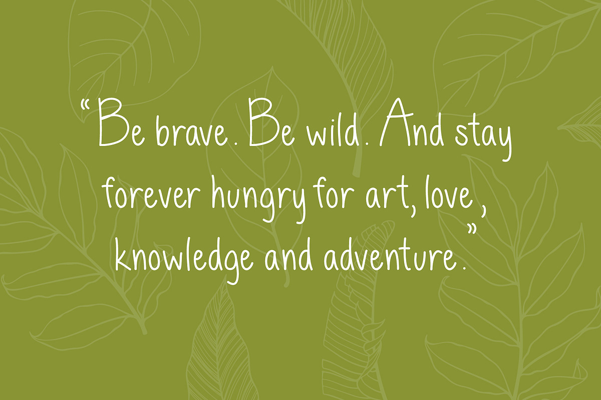 Olivia Font, a Sans Serif Font by Eike Creative (Photo 3 of 4)