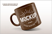 Iced Mug Mockup PSD, an Advertising Mockup by Bruno's Shop (Thumbnail 2 of 4)