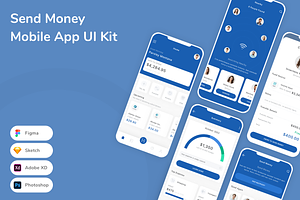 Send Money Mobile App UI Kit