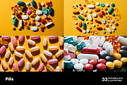 Pills. 33 images, a Healthcare Illustration by Handmadefont (Thumbnail 4 of 10)