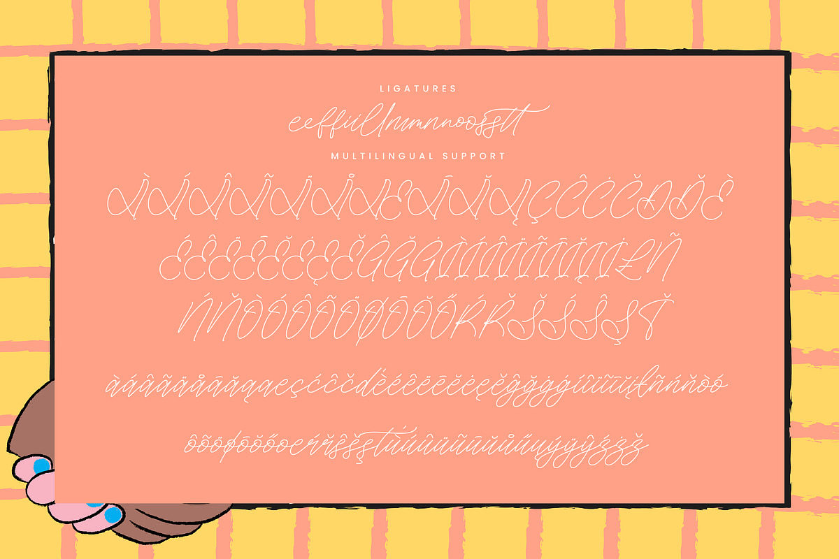 Soft Petals Beauty Monoline Handwr, a Script Font by Integritype Studio (Photo 14 of 15)