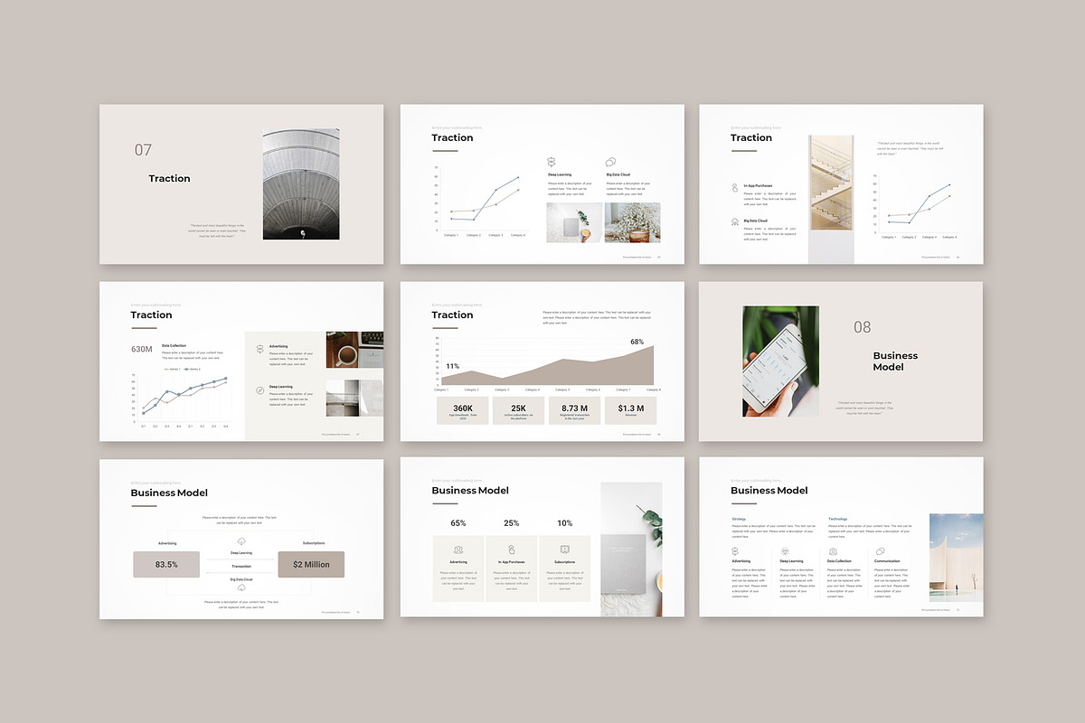 Pitch Deck PowerPoint Template, a Presentation Template by CreativityForest (Photo 11 of 16)