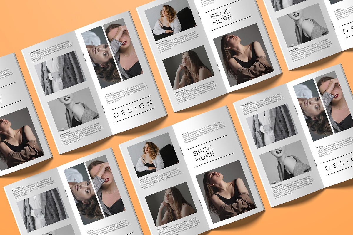 DL Brochure Mockup, a Books & Magazine Mockup by Lxadesign (Photo 2 of 12)