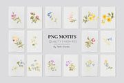 Celia Vintage Floral Seamless Prints, a Pattern Graphic by Pink Linen (Thumbnail 3 of 13)