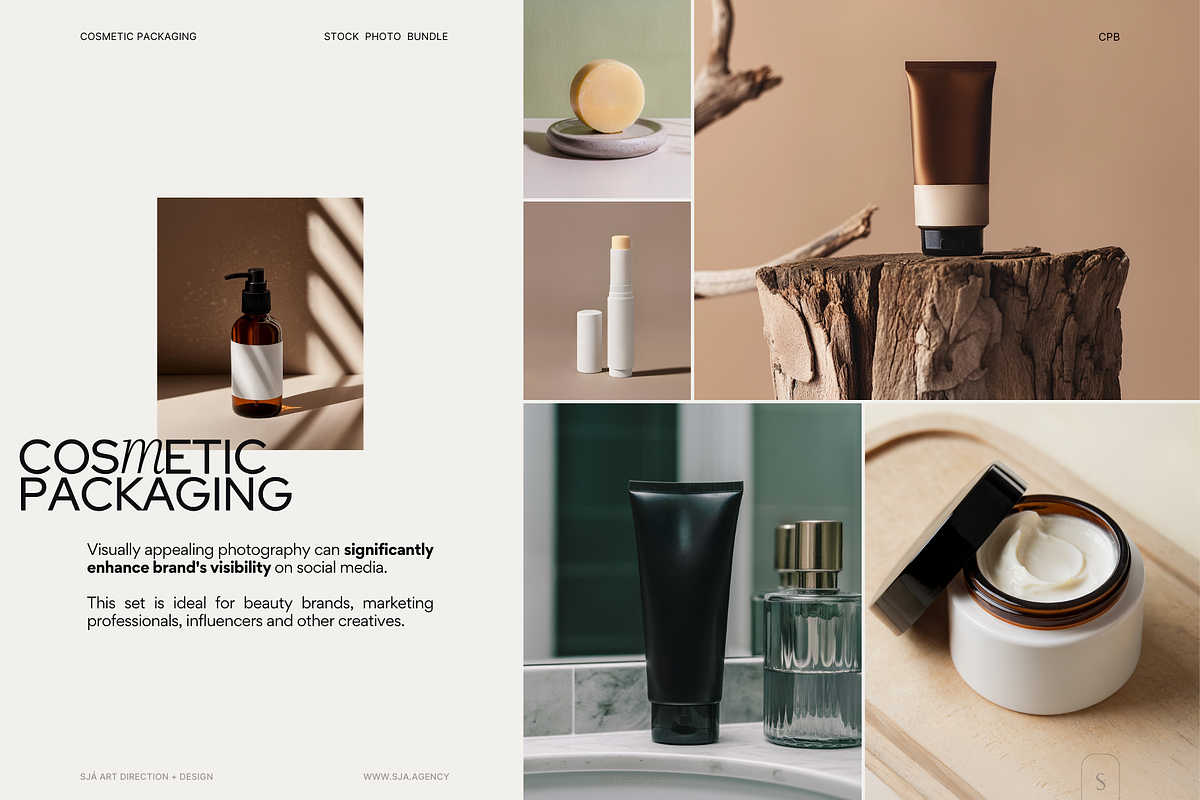 160 Cosmetic Packaging Stock Photos, a Beauty & Fashion Photo by Sjá Agency (Photo 2 of 11)