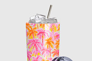 Seamless Preppy Palm Tree Patterns, a Pattern Graphic by The Preppy Artist (Thumbnail 3 of 11)