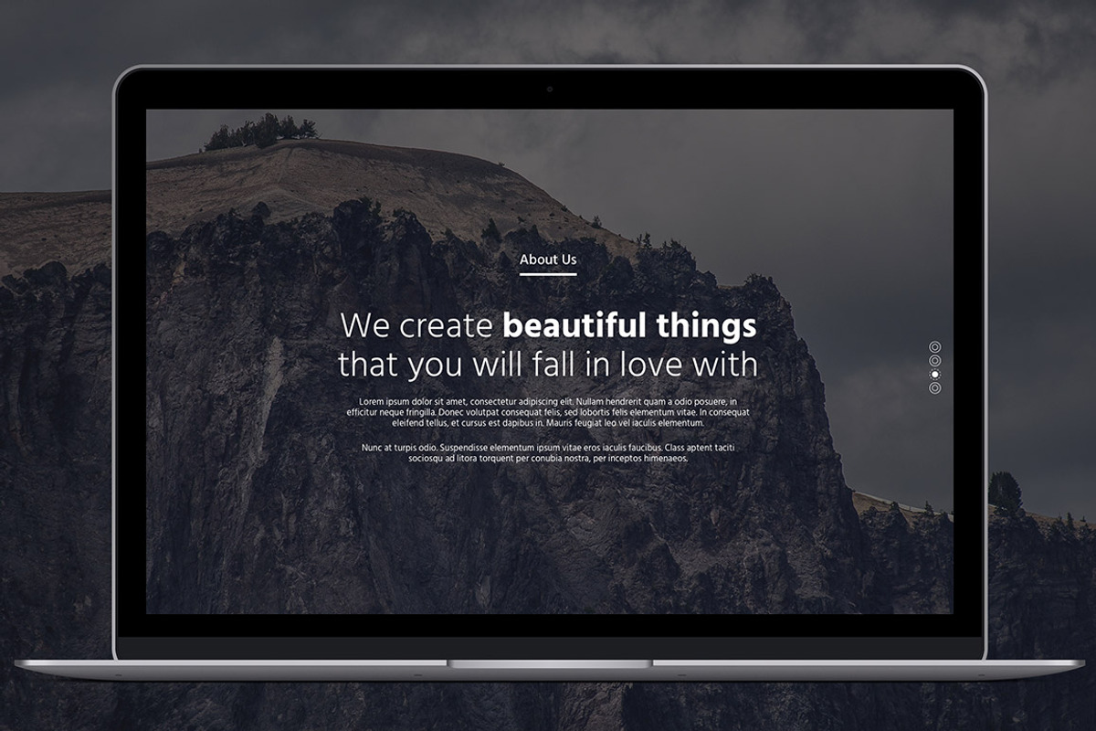 Bootstrap 4 Coming Soon Template, a Landing Page Template by Medialoot (Photo 3 of 4)
