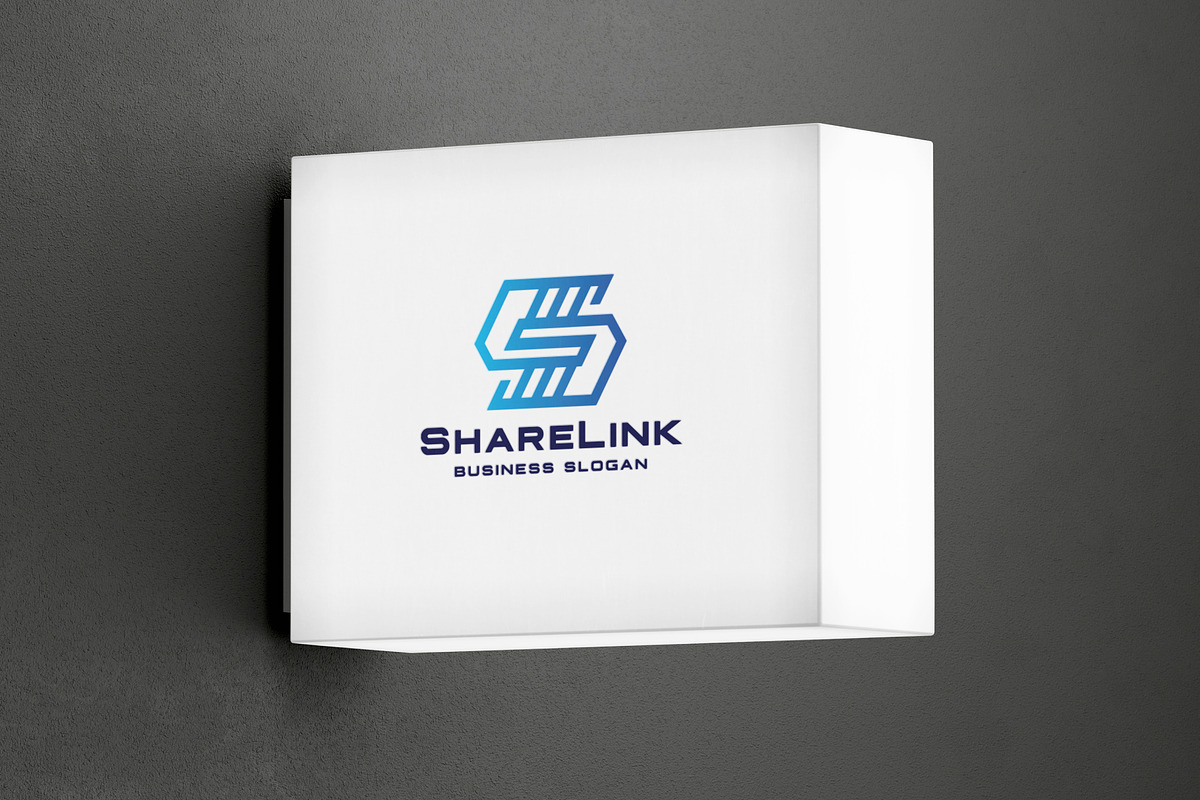 Share Link Letter S Logo, a Branding & Logo Template by Design_Planet (Photo 5 of 5)
