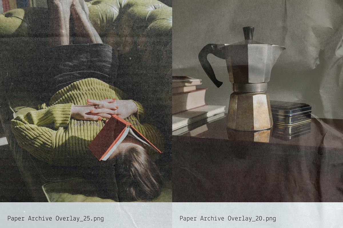 Paper Archive: Mixed Paper Overlays, a Texture Graphic by Anastasiia VNSK (Photo 15 of 19)