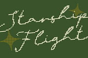 CS Bonjour Disco, a Script Font by Craft Supply Co. (Thumbnail 6 of 8)