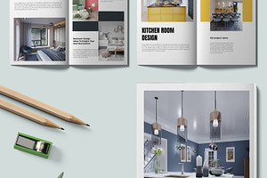 Interior Portfolio Design Template