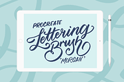 iPad lettering brush for Procreate, a Brush Add-On by Sasha Hickson (Thumbnail 1 of 5)