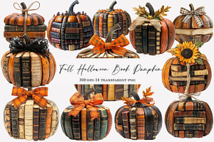 Fall Halloween Book Pumpkin Teacher, an Illustration by Designworld