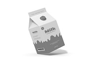 Floating Milk Box Packaging Mockup, a Product Mockup by graphypix (Thumbnail 3 of 4)