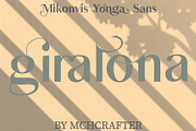 Mikonvis Yonga Sans Serif Typeface, a Sans Serif Font by MchCrafter (Thumbnail 12 of 14)