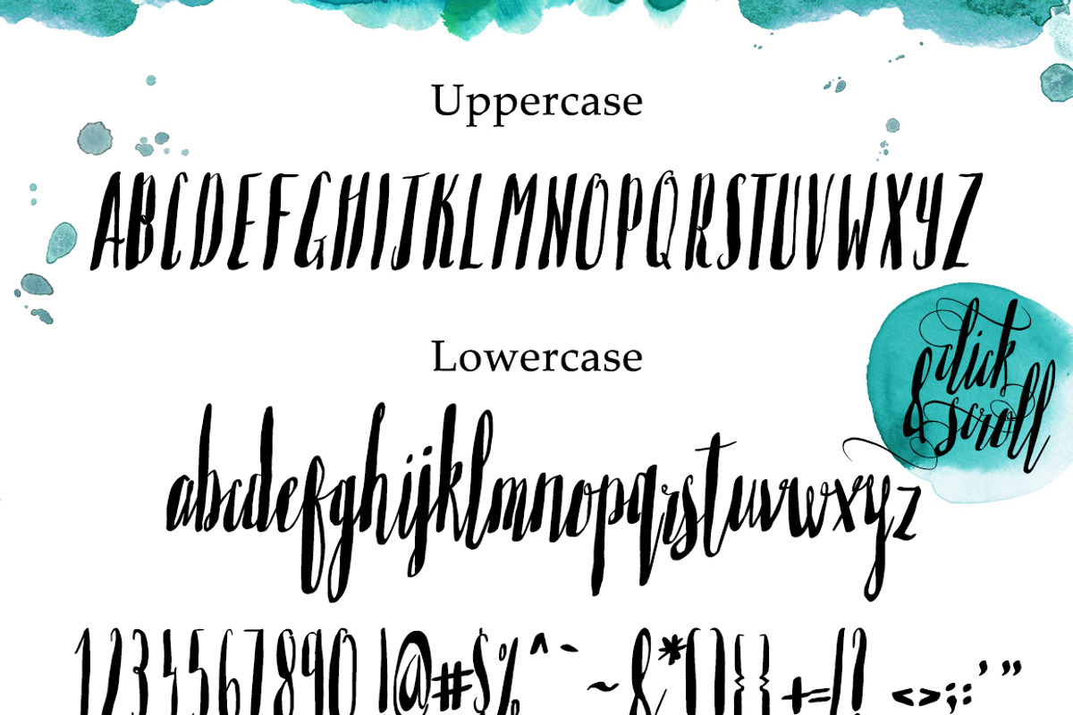 Saltywaters Type Script -20% OFF preview 2