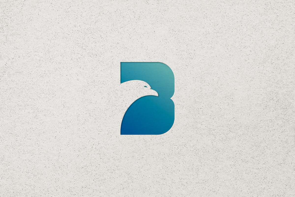 Modern Letter B Eagle Logo, a Branding & Logo Template by Luxury Logos (Photo 4 of 4)