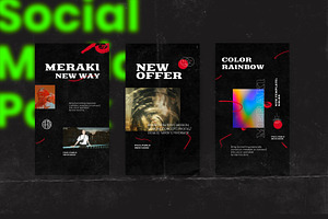 MERAKI - Social Media Brand Pack