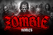 Zombie Demon Metal Horror Display, a Blackletter Font by dansdesign (Thumbnail 3 of 8)