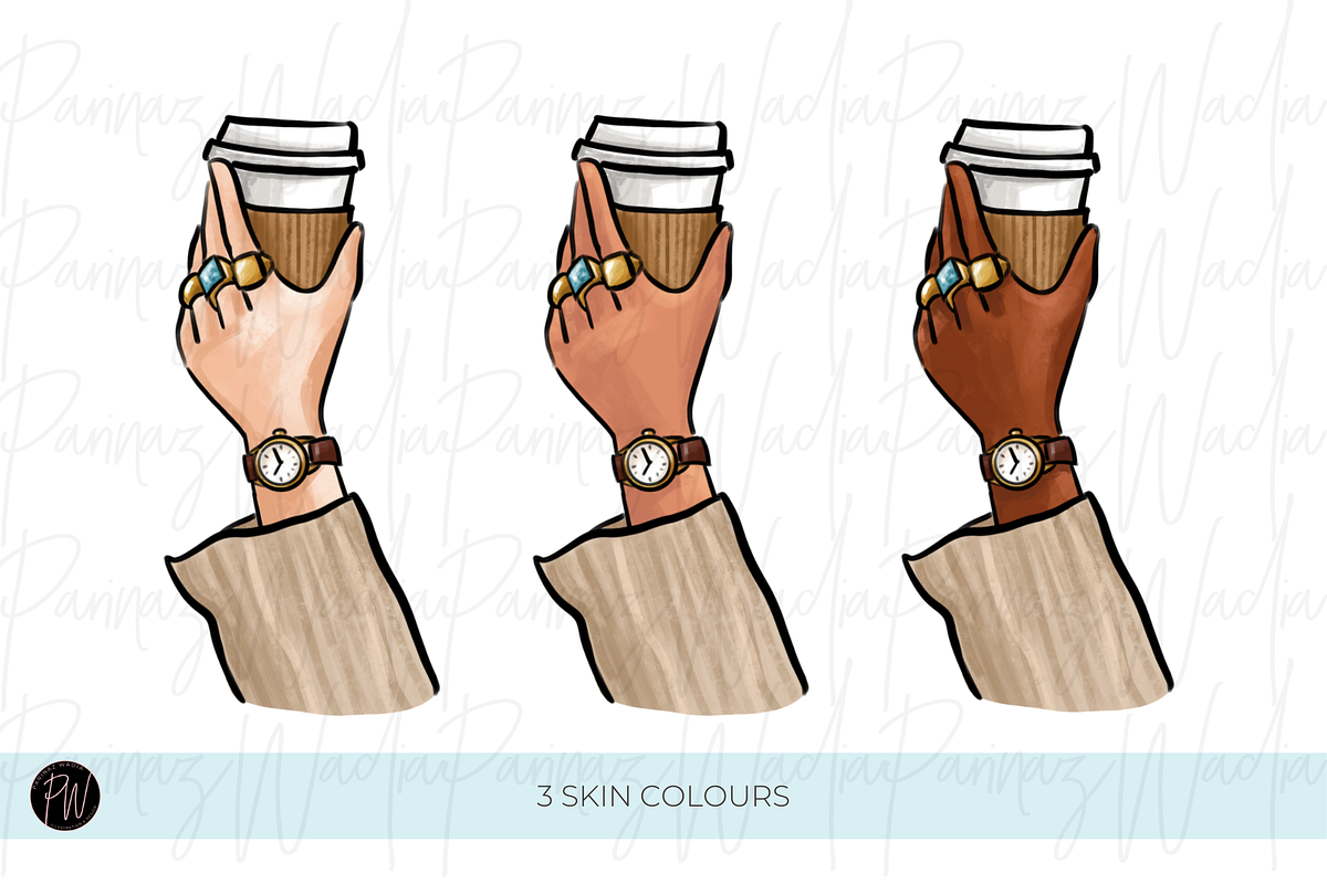 Coffee & cookies clipart bundle png, a Food Illustration by Parinaz Wadia Design (Photo 6 of 10)