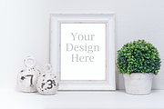 White Frame Mockup Bundle (5 Pack), a Print Template by daltonaiken (Thumbnail 5 of 6)